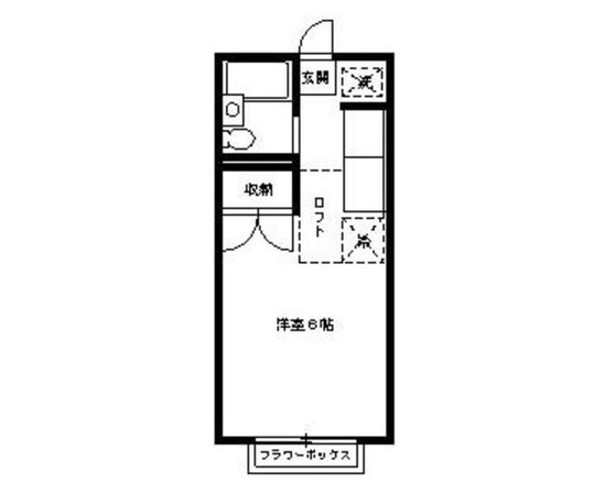 エステートピアジュネスの物件間取画像